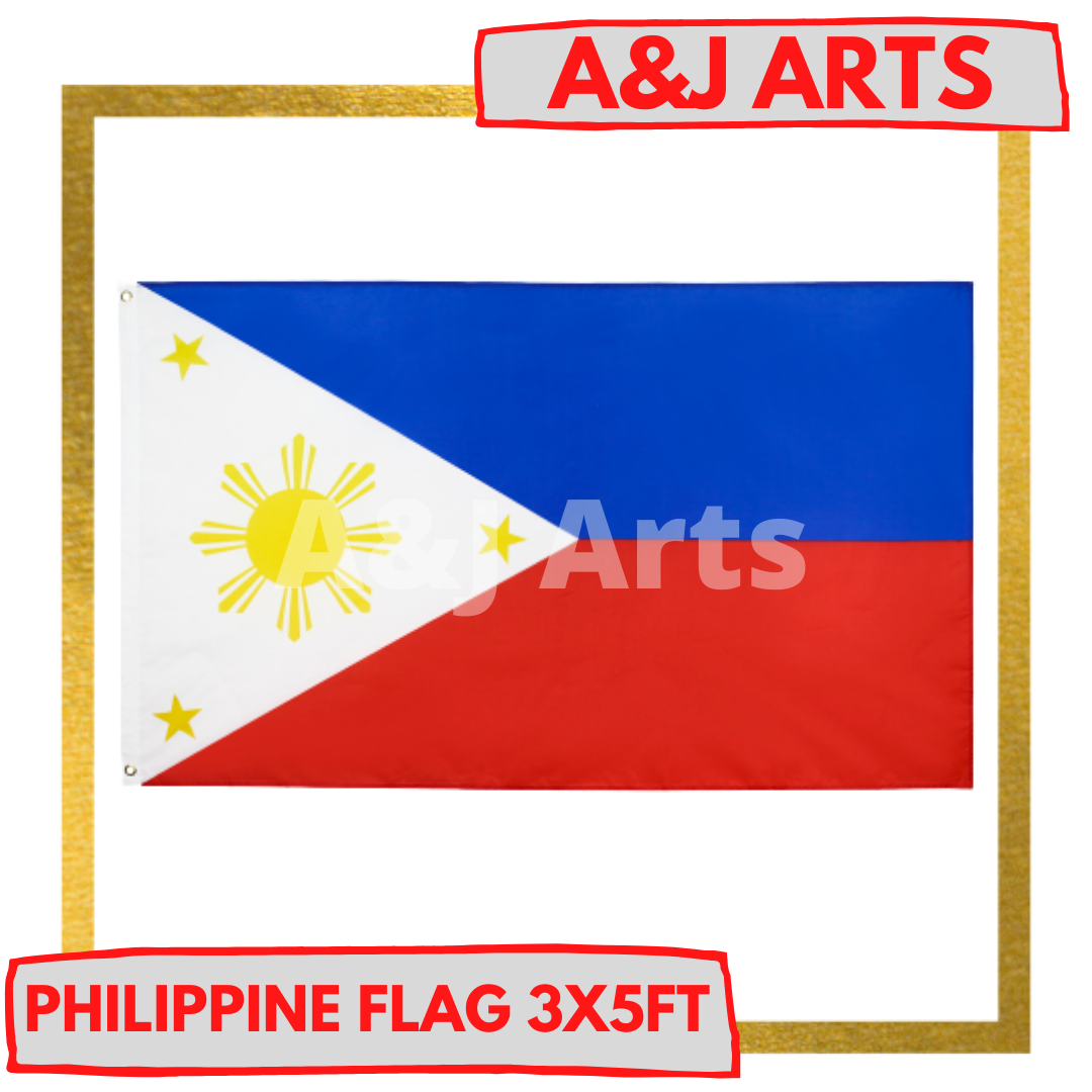 thumbnail image 2 of Trade Winds 3x5 Feet Philippines Flag – Filipino Country Banner – Indoor/Outdoor Polyester 2 of 5