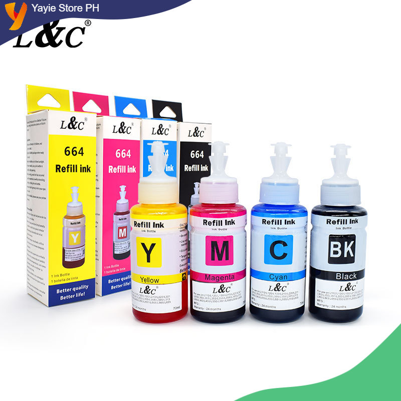 Epson L&C Replacement Ink for L-Series Printers, 70ml