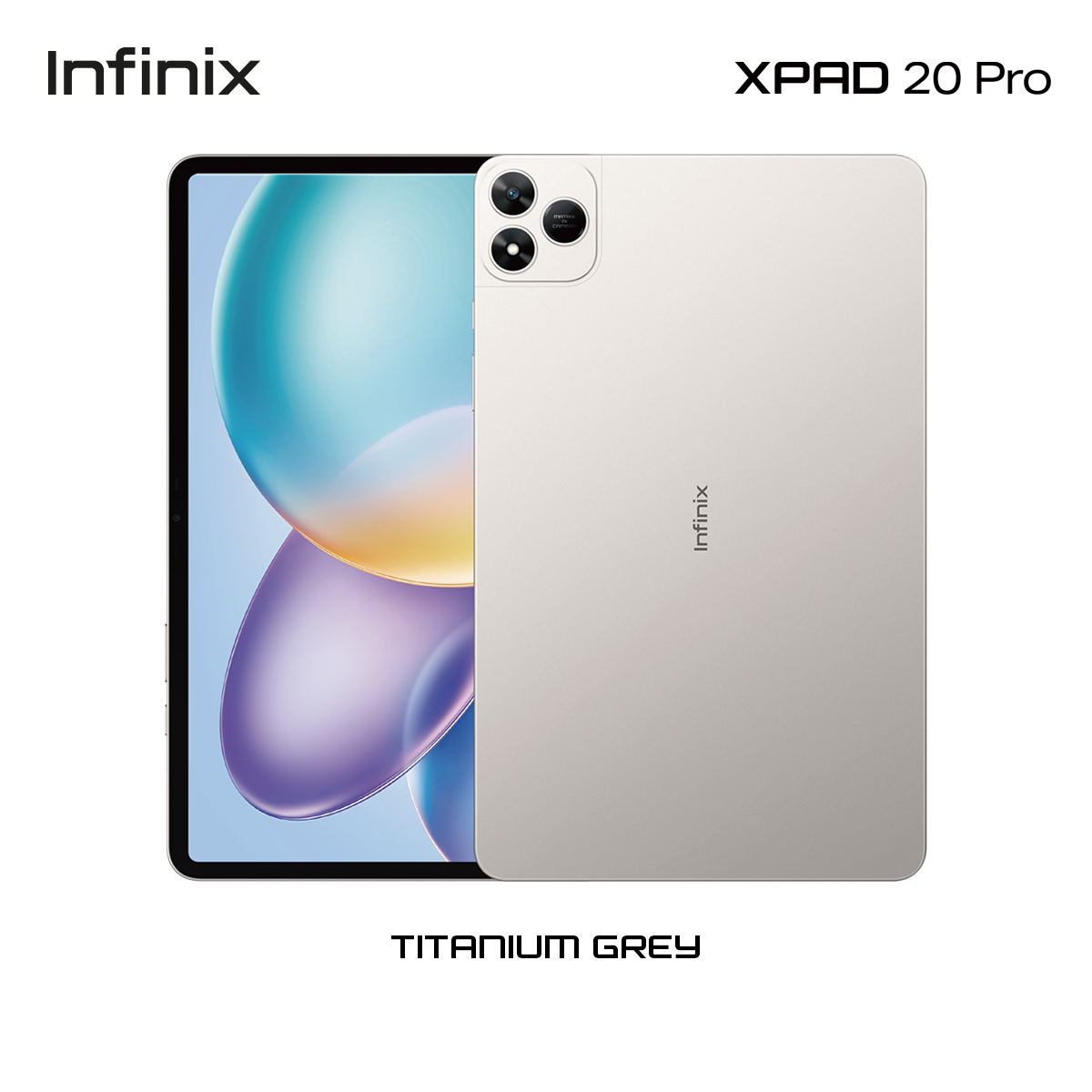 Infinix XPAD 20 Pro 4G LTE + WiFi, 4+128, with FREE Keyboard and Pencil / 12" 2K 90Hz Eye Care Display / Helio G100 Ultimate / 4G LTE All Day Connect / 8000mAh + 18W (1 Year Local Warranty) - Image 2