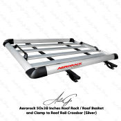 AERORACK 50x38 Inch Roof Rack and Clamp for Crossbar