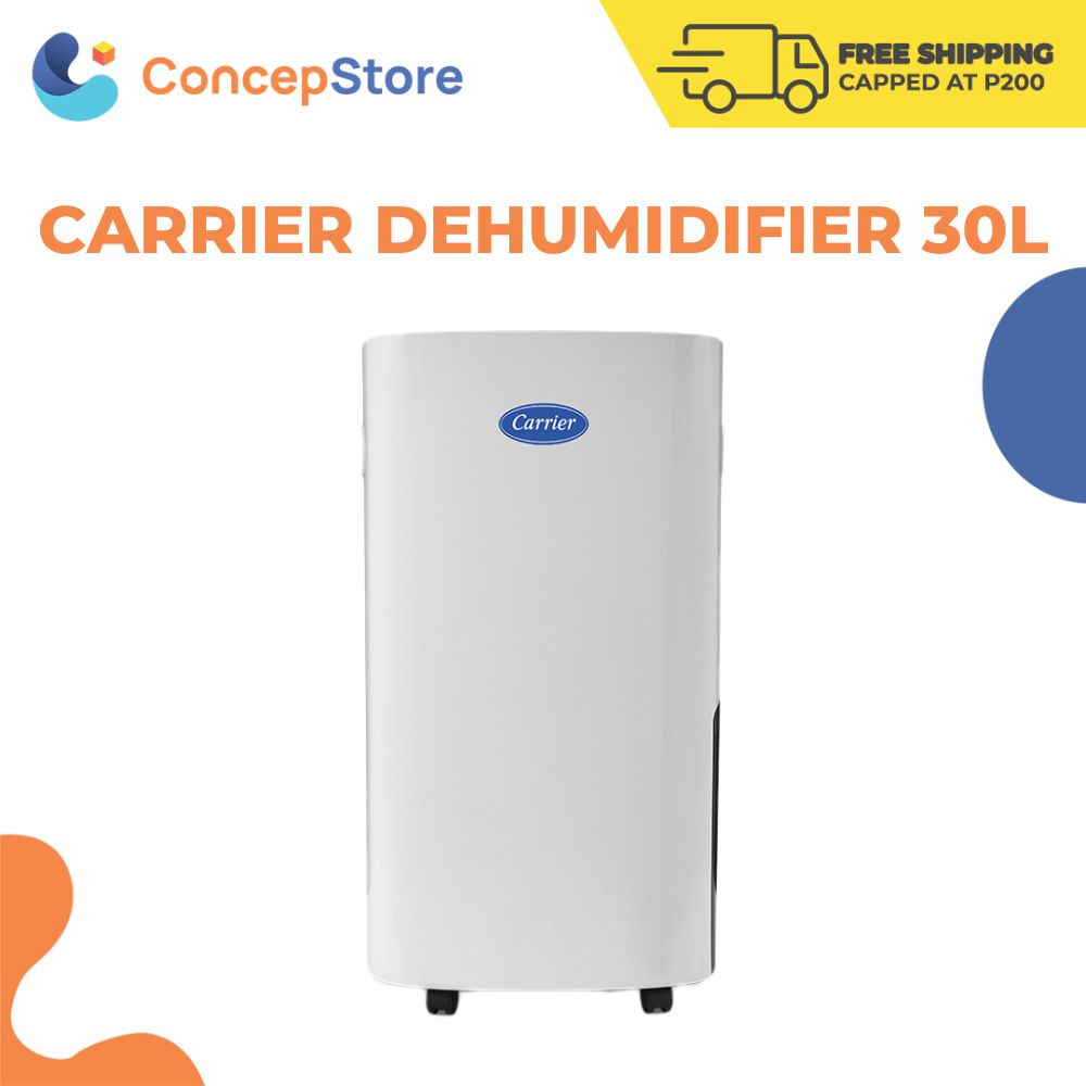 Carrier 30L White Dehumidifier