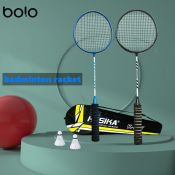 Alloy Badminton Set for Adults and Kids - 