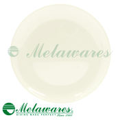 Bestware 6pc 9 inch Cream Round Dinner Plate Set