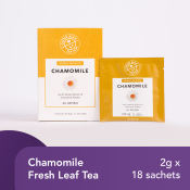 CBTL Chamomile Fresh Leaf Tea, 18 Sachets