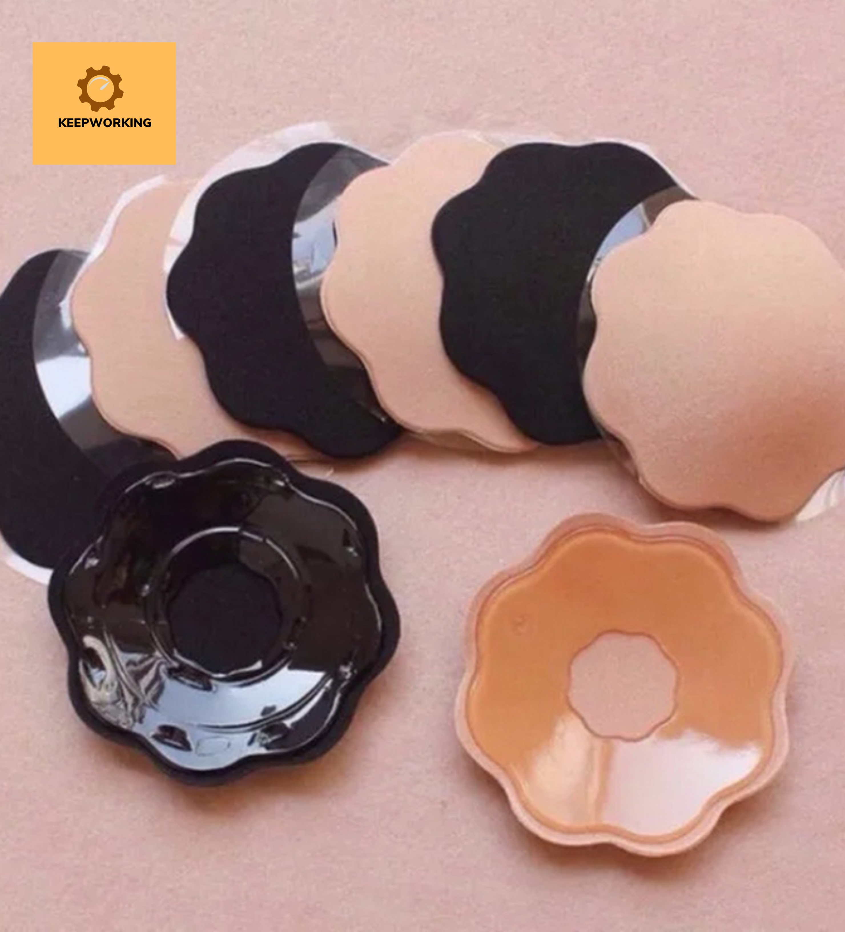 Silicon Reusable Lift Breast Nipple Cover Push Up Bra Petals
