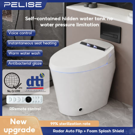 Pelise Smart Toilet Set with Bidet: Luxury and Automatic