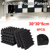 Acoustic Foam Panels - Studio Soundproofing Solution