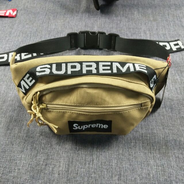 supreme fanny pack brown