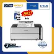 Epson Printer / Epson Eco Tank M1140 Single Function Monochrome / Duplex printing / Wireless Printer / Printer Ink Tanks / Printer with Continuous Ink / Printer for Student / Printer for Small Business / Free Ink