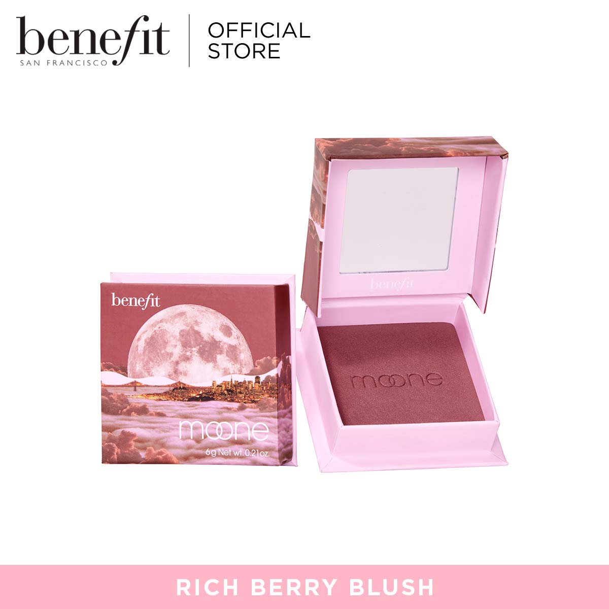 Discount on Benefit  shoes - SKU: Benefit Moone Rich Berry Blush
