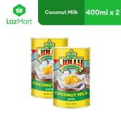 Jolly Coconut Milk 400ml - Pack of 2