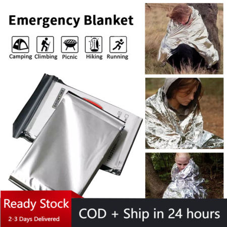 Emergency Survival Blanket - Waterproof Thermal Insulation Outdoor Camping