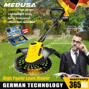 OCEANO Rechargeable Grass Cutter: Portable and Heavy-Duty