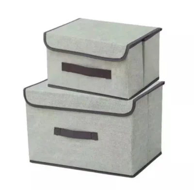 2 in 1 Plain Color Foldable Organizer Storage Box Miss.J Company (1)