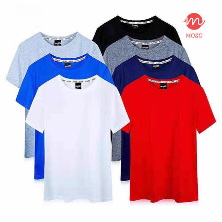 MOSO UNIFIT Plain Round Neck Cotton T-Shirt (Brand: MOSO)