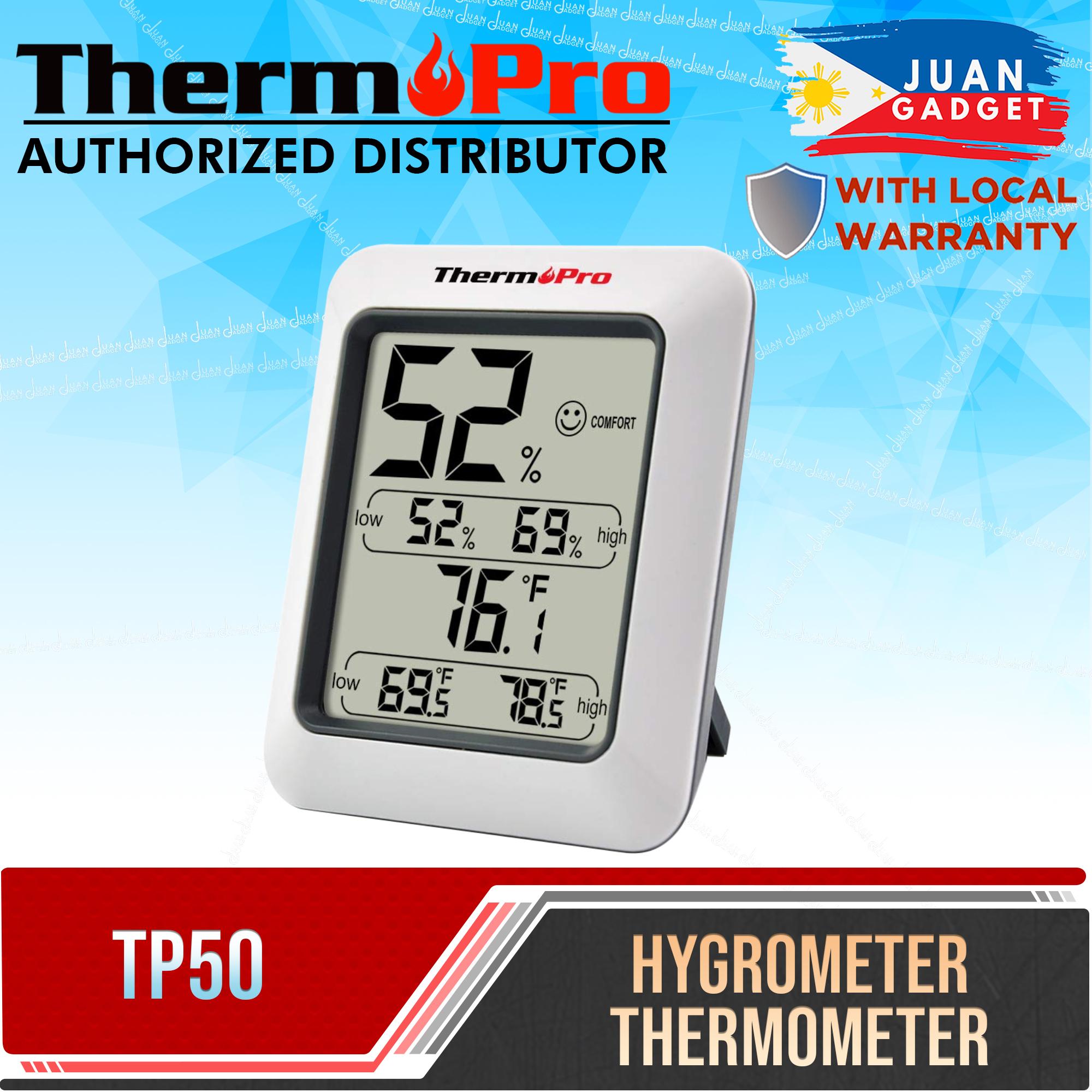 ThermoPro TP67B Waterproof Weather Station Wireless Indoor Outdoor Thermometer Digital Hygrometer Barometer with Cold-Resistant and Waterproof