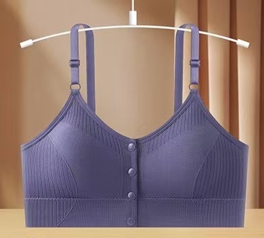 Women Seamless Bra Front Button Bralette Wireless Large size Top underwear for Beauty fashion Ladies Sports Lingerie#8917 - Image 2