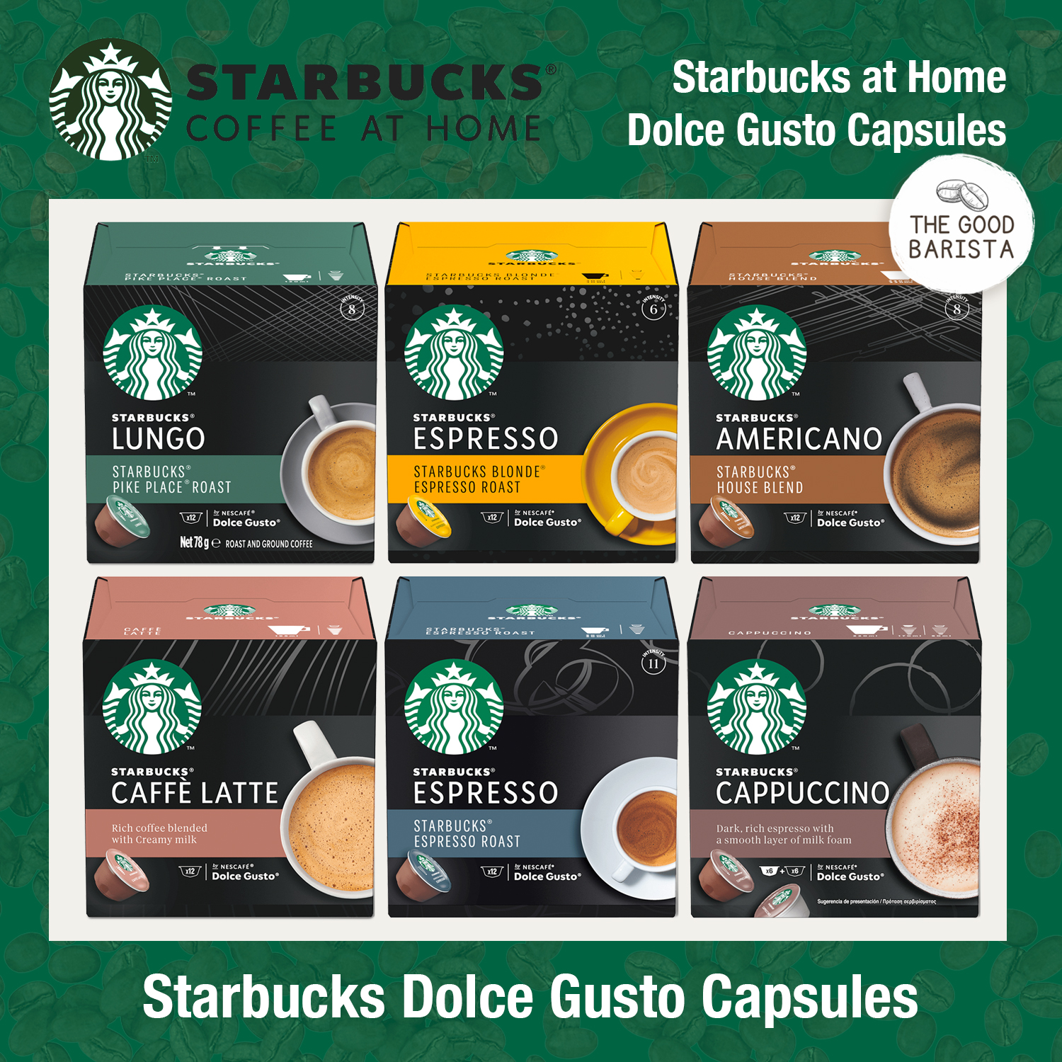 Starbucks Dolce Gusto Coffee Capsules - RR Korean Shop