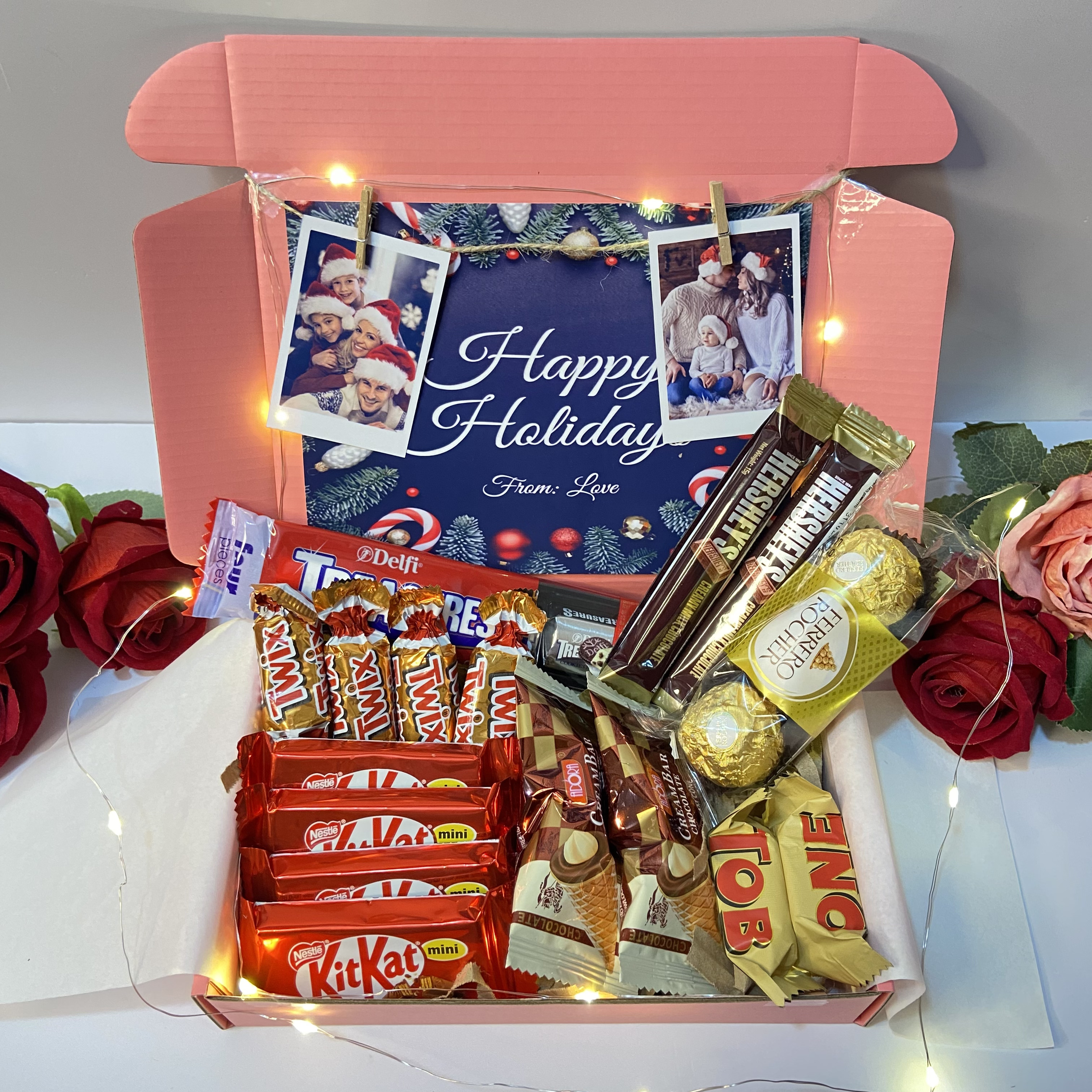 Christmas Assorted Chocolate Gift Box Package with picture