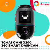 70mai 360° Full View Dash Cam with GPS & ADAS