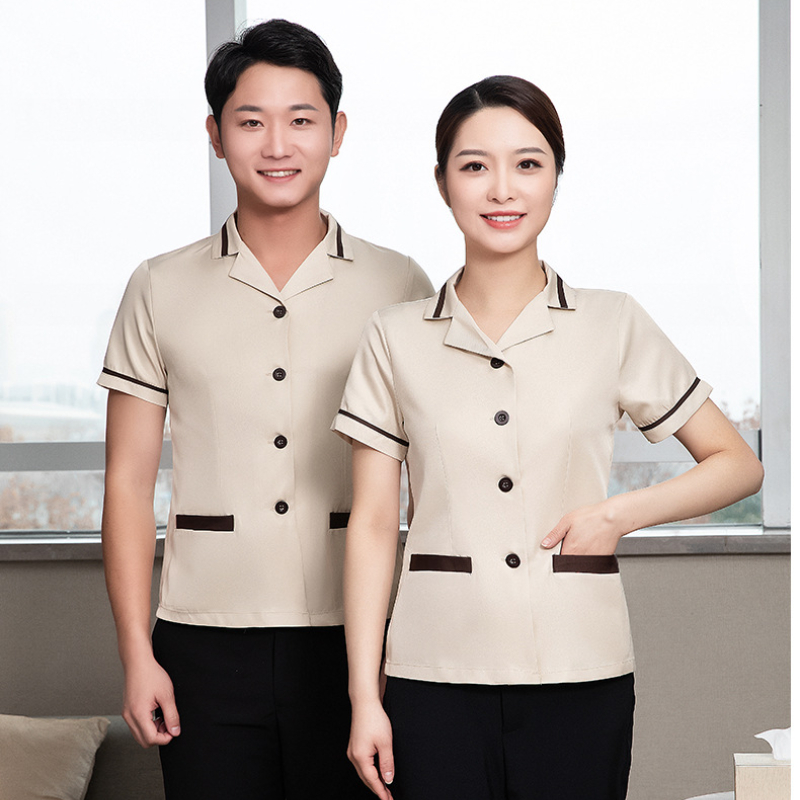 Polyester Blue Mens Hotel Waiter Uniform, Size: Medium