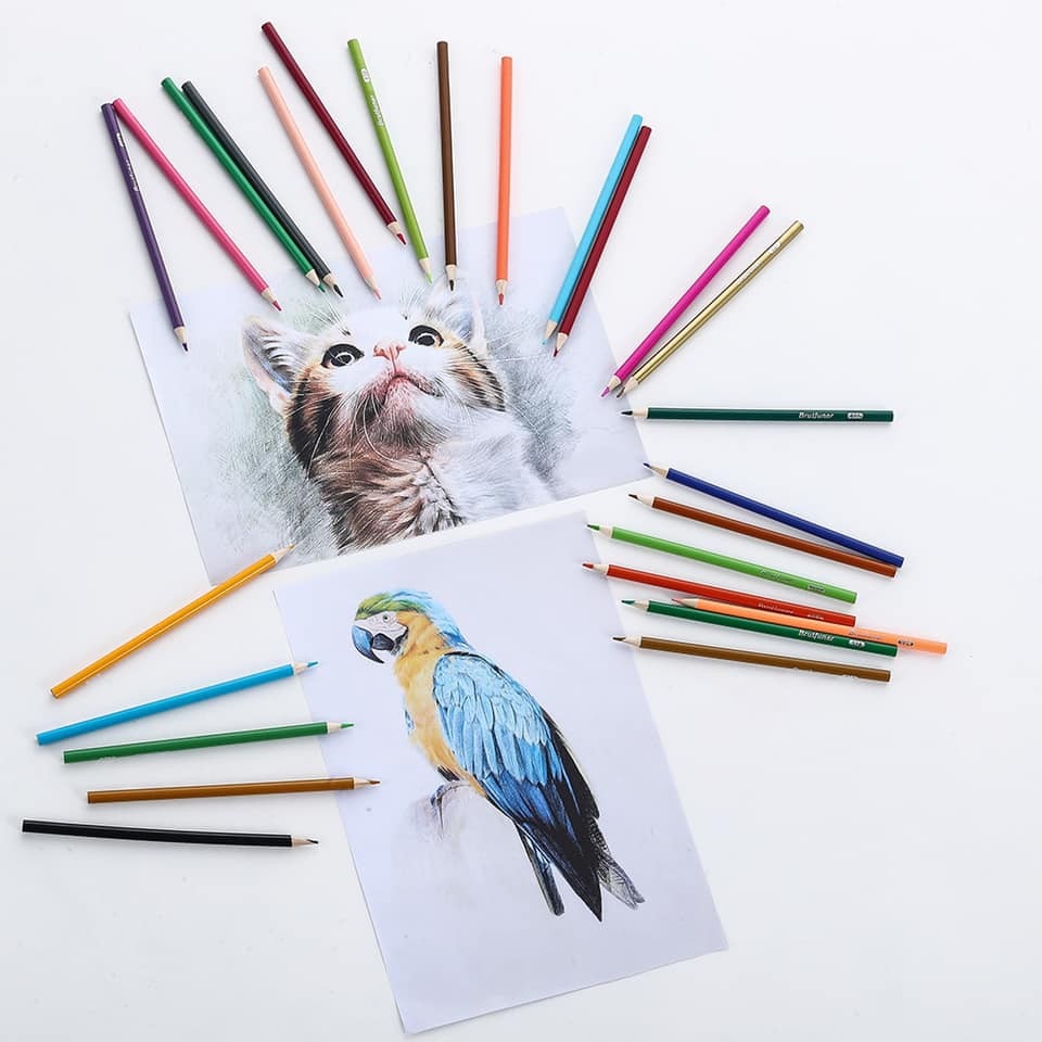 Art Tool 48/72/120 Color Professional Oil Color Pencils Wood Soft  Watercolor Pencil For School Draw Sketch