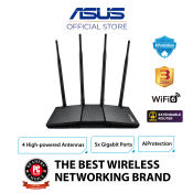 ASUS AX1800HP WiFi 6 Router with AiProtection Classic