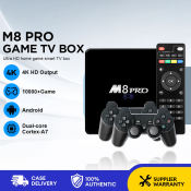 ANYTEK M8 PRO 10000 Games 5G Ultra HD TV Box