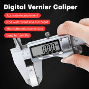 150mm Digital Vernier Caliper with OLED Display and Case