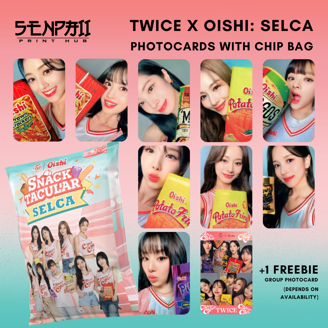 Official Twice X Oishi Photocards & Posters - Twice Oishi | Lazada