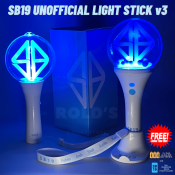 SB19 Unofficial Light Stick v3 15-color Led with box and freebies