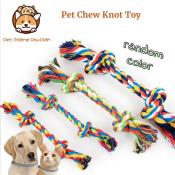 Knot Rope Chew Toy for Dogs - Cotton Braided Bone