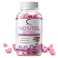GPGP Greenpeople Premium Inositol Bổ sung - Myo-Inositol và D-Chiro Inositol Plus Folate và Vitamin D - Cân bằng nội tiết tố & Hỗ trợ buồng trứng khỏe mạnh cho phụ nữ - Vitamin B8