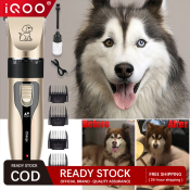 IQOO Pet Hair Clipper Razor - Rechargeable Electric Dog Trimmer