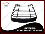 47*39 INCHES UNIVERSAL CAR ROOF RACK BASKET LAND SHADE BLACK