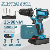 48V Cordless Brushless Hammer Drill with Accessories and Case