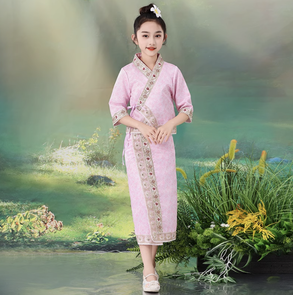 Singapore Girl Costume for United Nations SEA Traditional Attire