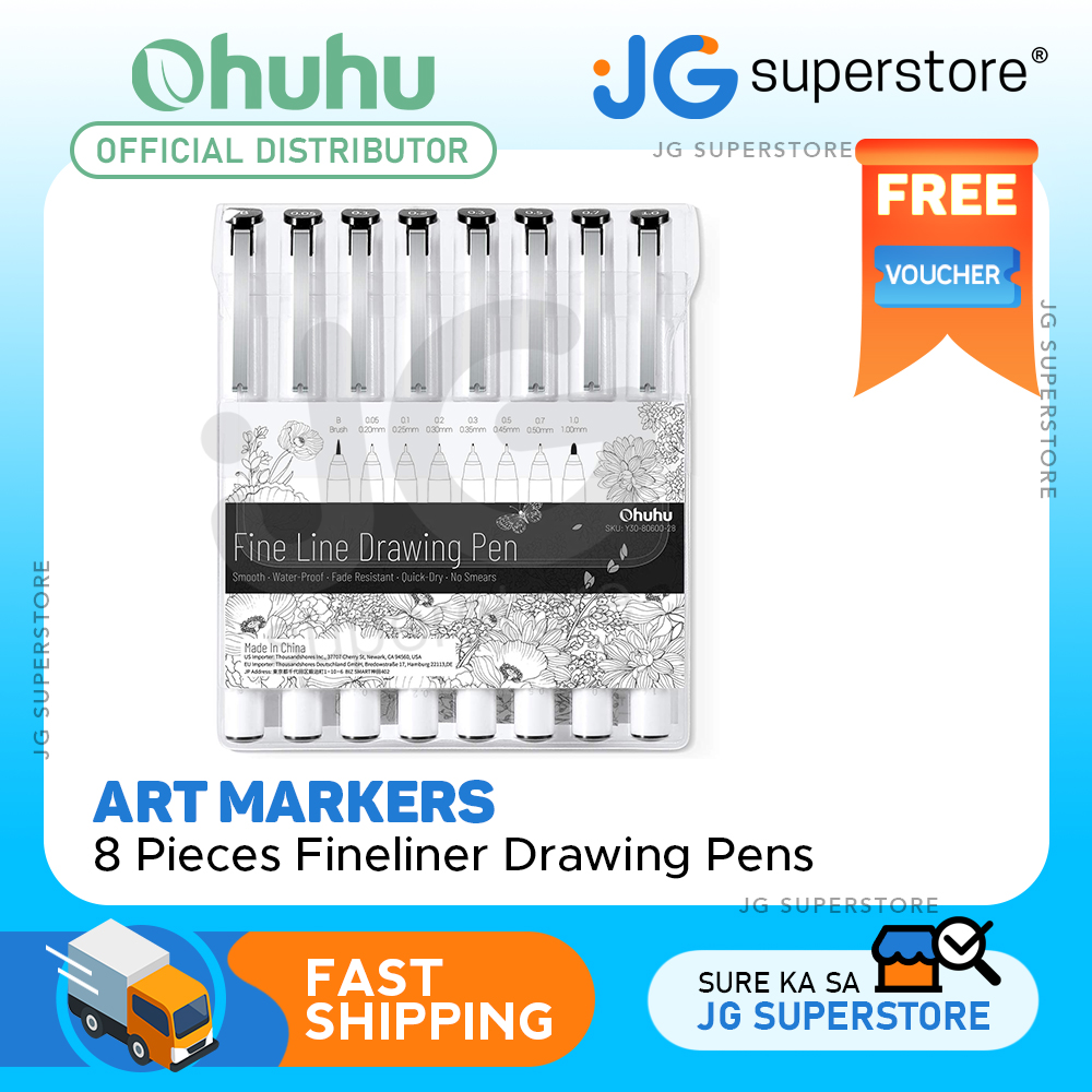 Ohuhu Honolulu Colorless Blender Marker - Pack of 6 – ohuhu