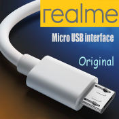 100% Original Fast Charging Realme Charger 65W Micro Usb V8 Cable For Android Charger c15 c12 c3 c11