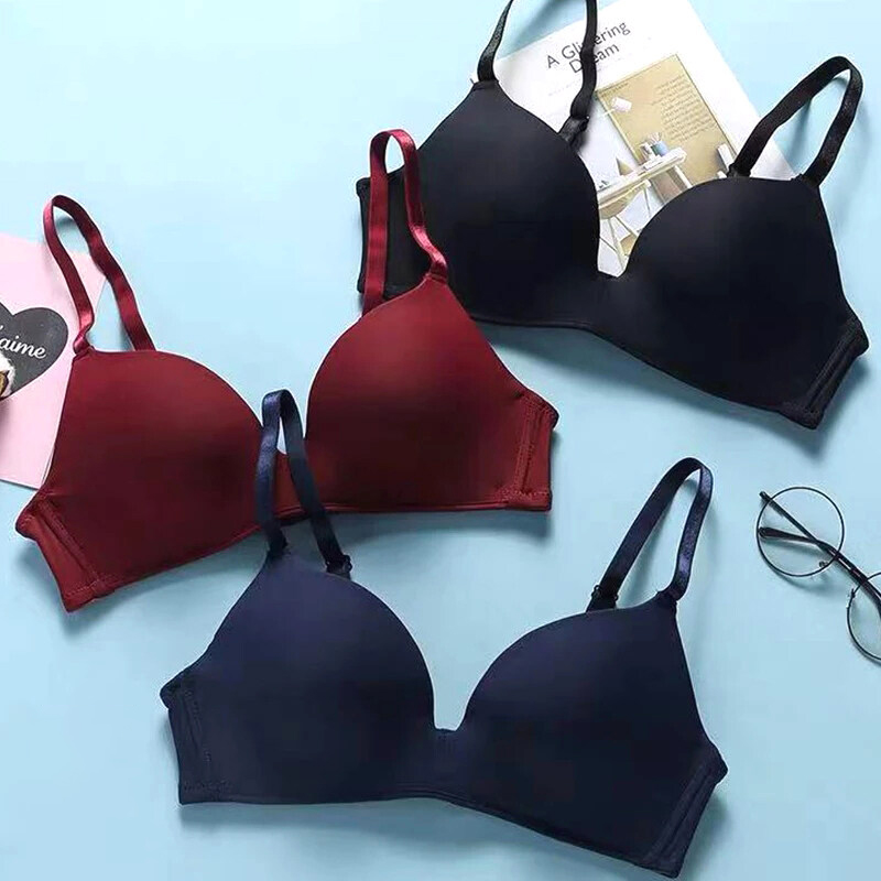 Shop Bra For Women Korean Style Small Boobs Push Up Bra with great