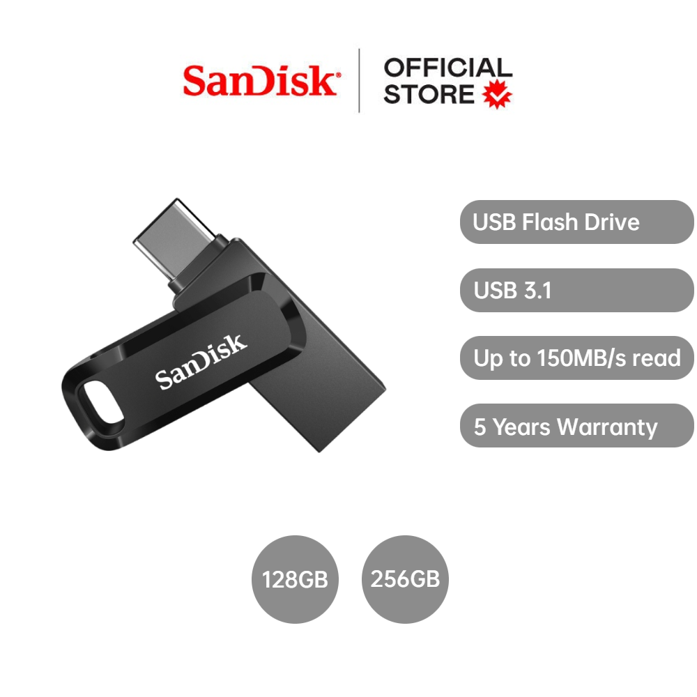 SanDisk Ultra Dual Drive Go USB 3.1 - 256GB