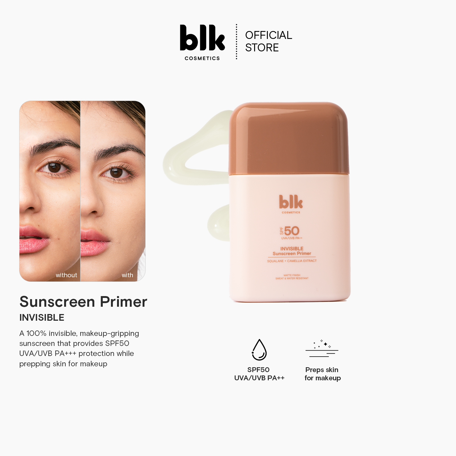 Discount on BLK Cosmetics  shoes - SKU: blk cosmetics invisible sunscreen