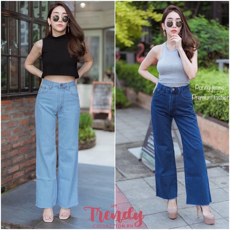 MytrendyCo Flared Square Denim Bangkok 