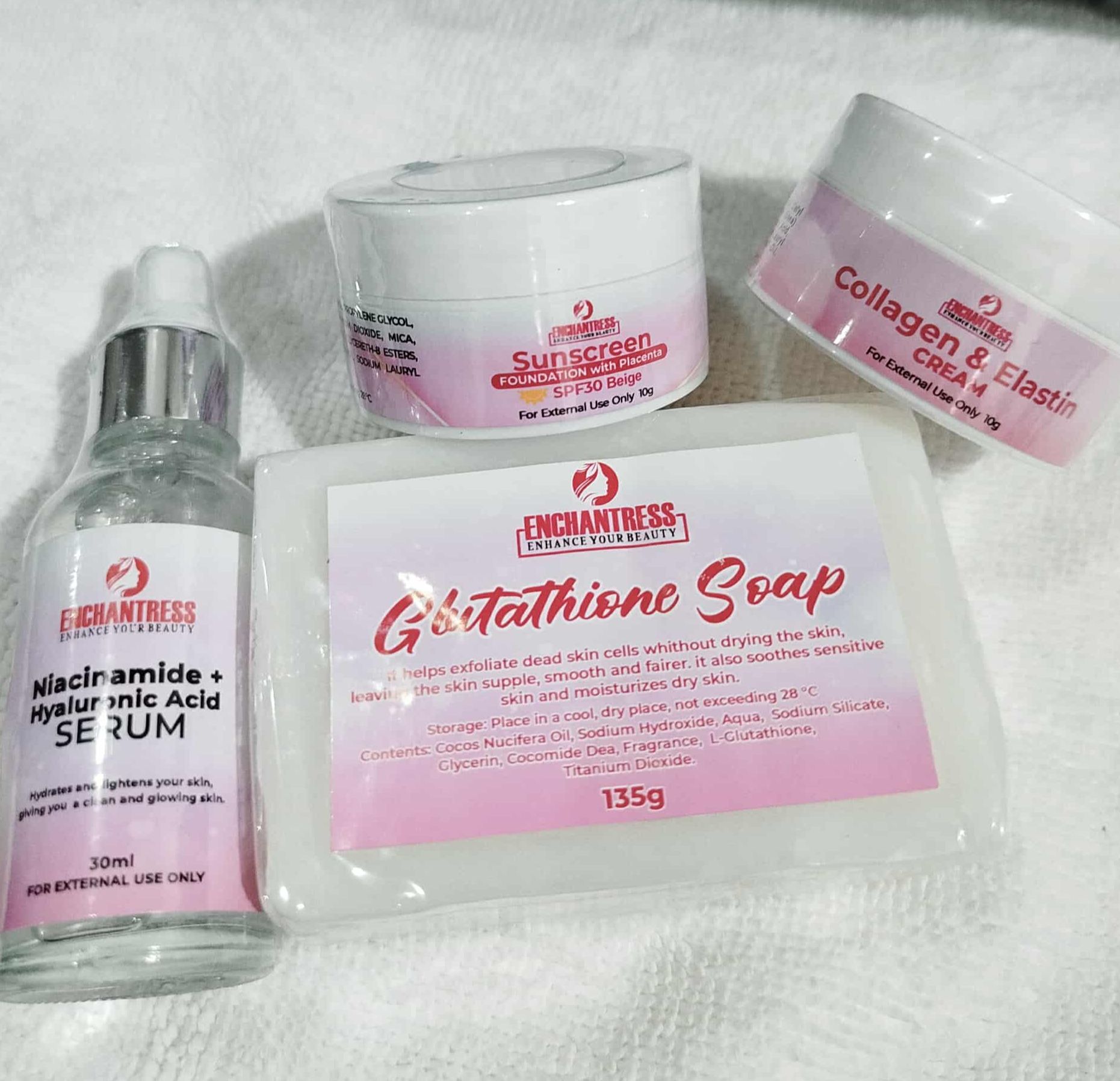 Shop Enchantress Glutathion Set Online at Lazada Philippines – Best Prices  & Exclusive Deals Await!