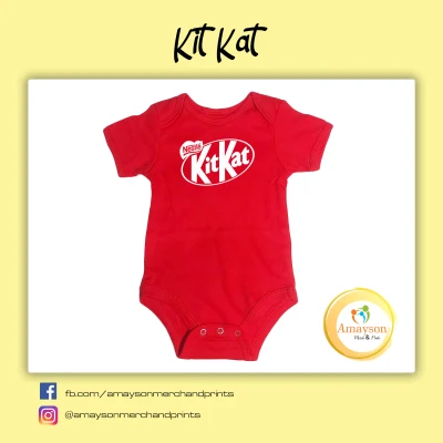 Amayson Food theme baby onesie - KitKat (1)
