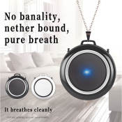 Orfila Portable Wearable Air Purifier Necklace - USB Charged