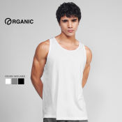 Organic Men's Cotton Tank Top Collection - Organic