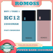 "Romoss KC12 20000mAh Power Bank: Buy 1 Get 1 Free"