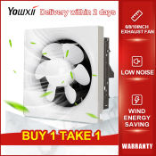YOWXII🔥 Wall-Mounted Exhaust Fan, Powerful for Home and Office