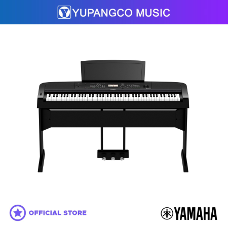 Yamaha DGX-670 BK/WH Portable Grand Piano